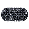 Wicotex Badematte Anti-Rutsch-Steine 68x35cm schwarz