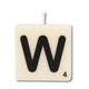 Paperdreams Buchstabenkerze W, 4 Stk.
