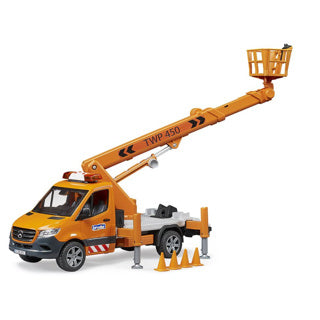Bruder Bruder Truck Mercedes-Benz Sprinter mit Workplate-Form