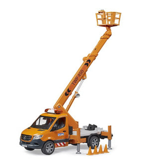 Bruder Bruder Truck Mercedes-Benz Sprinter mit Workplate-Form