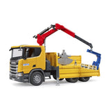 Bruder Scania Super 560R Bau-LKW mit Krähe - afbeelding 1