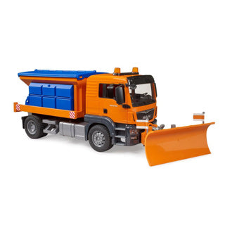 BRUDER MAN TGS Winterservice mit Schneebild Slider
