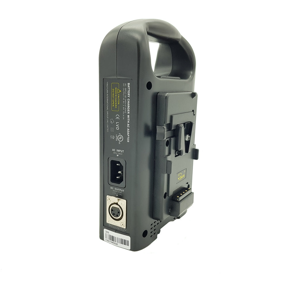 Rolux Double Battery Ladegerät RL-2Ks für V-Mount-Akku