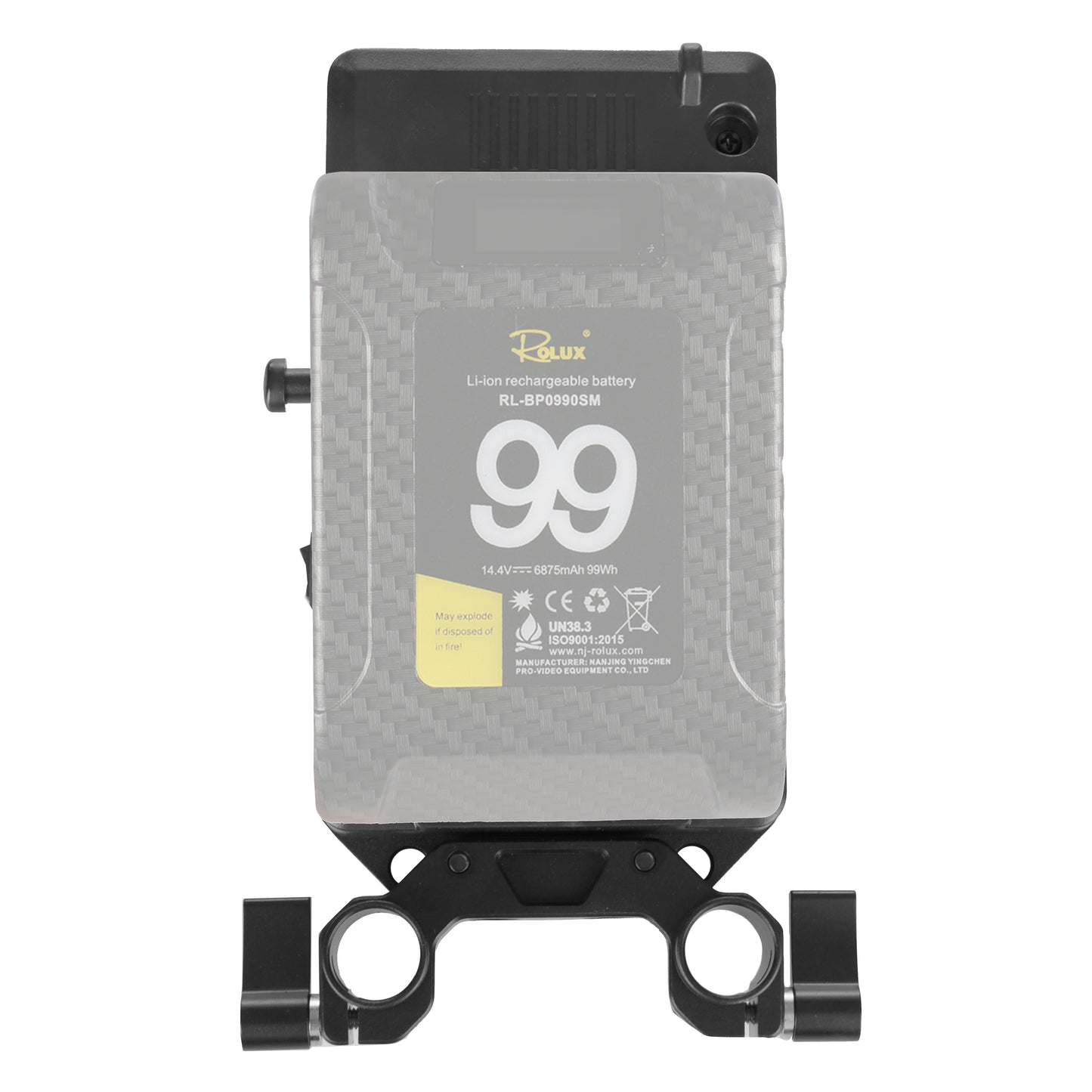 Rolux V-Mount Batterieplatte RL-VFU3