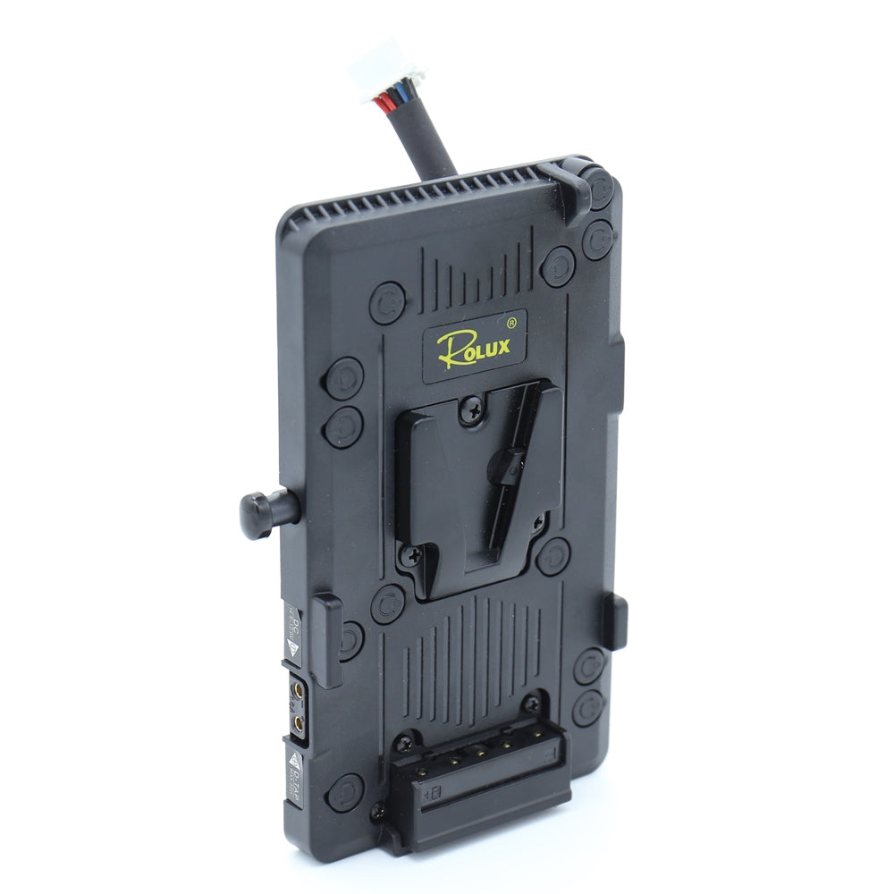 Rolux V-Mount Batterieplatte RL-BMG für schwarze URSA