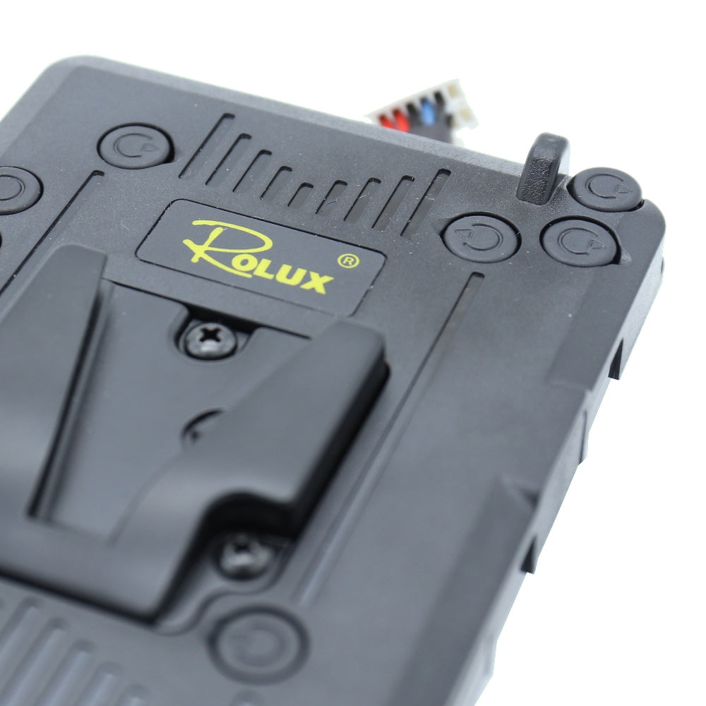 Rolux V-Mount Batterieplatte RL-BMG für schwarze URSA