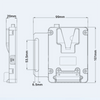 Rolux Mini V-Mount Akkuplatte RL-AC12S