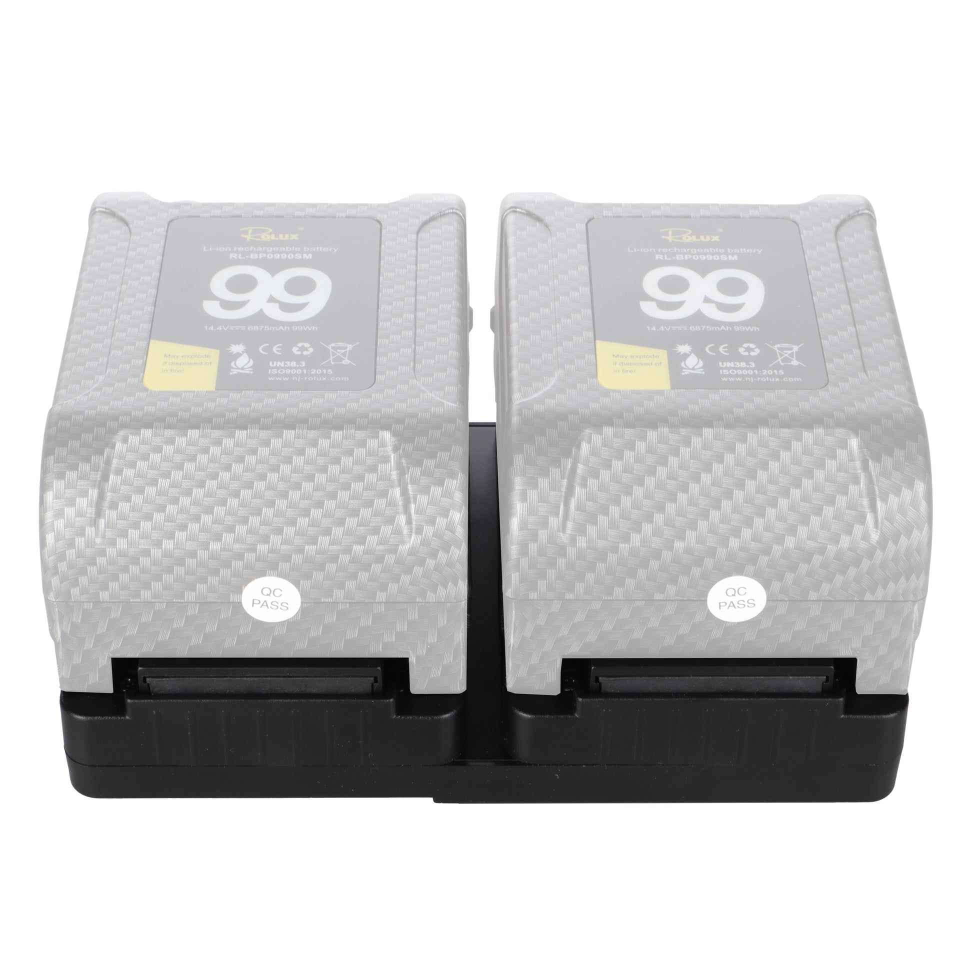 Rolux Duo Mini V-Mount Batterieplatte RL-AC16s