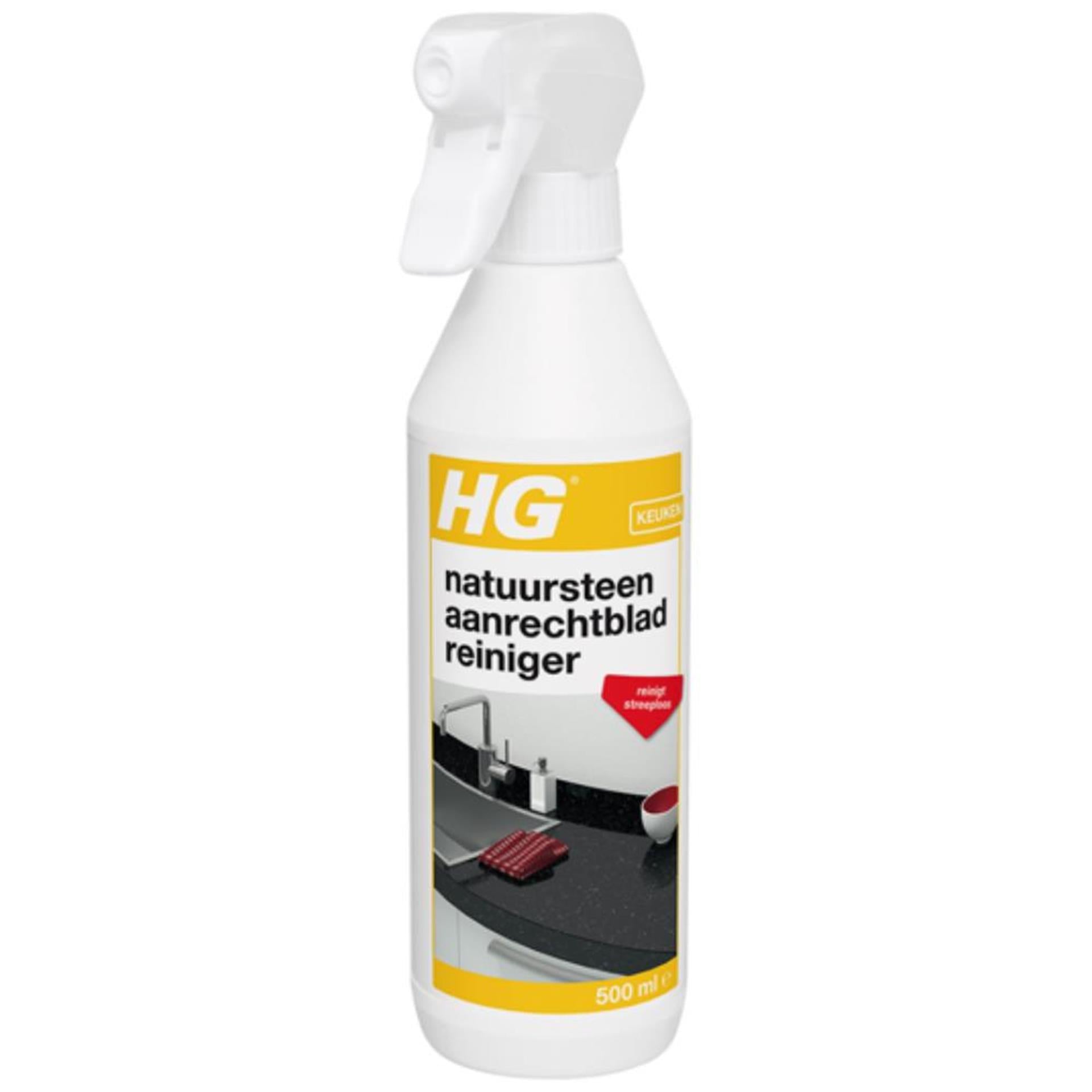 Hg Naturstein-Arbeitsplattenreiniger 0,5 l