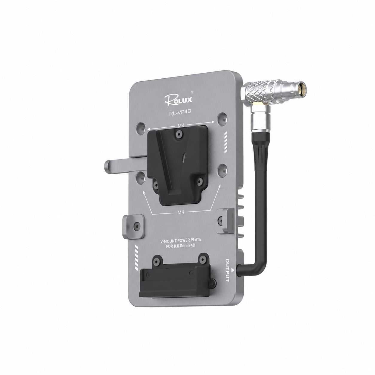 Rolux V-Mount Akkuplatte RL-VP4D für DJI Ronin 4D