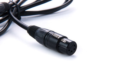 Rolux 4-polige XLR-Buchse mit 4-poligem Stecker RL-C7