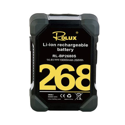Rolux Smart V-Mount Batterie RL-BP2680S 268WH 14,4 V 19000mah