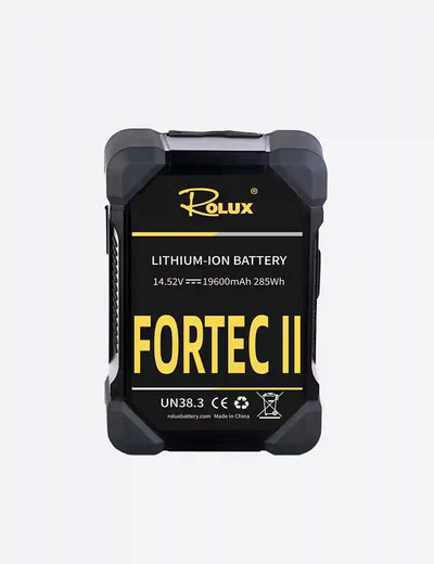 Rolux V-Mount-Akku Fortec II 282 Wh 14,4 V 19400 mAh
