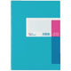 Karton-Arbeitsbuch König Ebhardt A4 hellblau quadratisch 40 Blatt