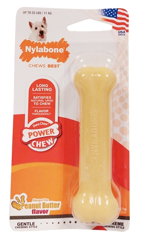Nylabon Dura Kaut Erdnussbutter für harte Bijters Hypoallergene
