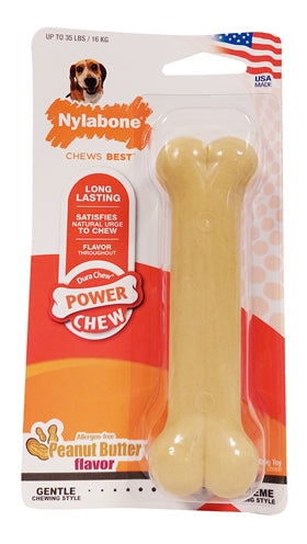 Nylabon Dura Kaut Erdnussbutter für harte Bijters Hypoallergene