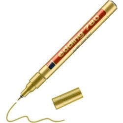 Lackmarker Edding 780 0,8 mm goldfarbene runde Spitze