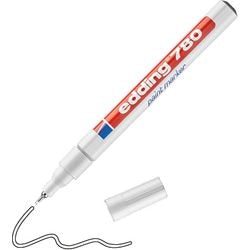 Edding 780 Lackmarker weiß 0,8mm | 10 Stk