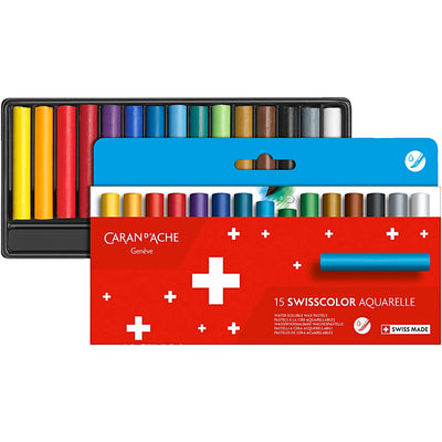 Caran Dache Caran d'Ache Neocolor II, Junior, L: 5 cm, Stärke 8,5 mm, verschiedene Farben, 15 Stück 1 Box