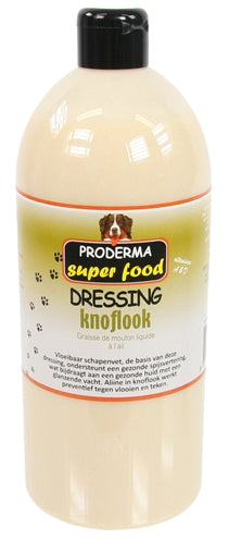 Proferma flüssiger Schaffett -Dressing -Knoblauch