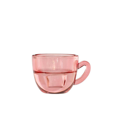 Ideen 4 Jahreszeiten Kerzenhalter Kaffeerosa ø8xh5cm