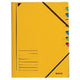 Sortiermappe Leitz gelber Karton A4