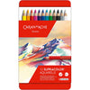 Caran Dache Caran d'Ache Supracolor II Aquarellstifte, L: 17 cm, Mine 3,8 mm, verschiedene Farben, 12 Stück 1 Box