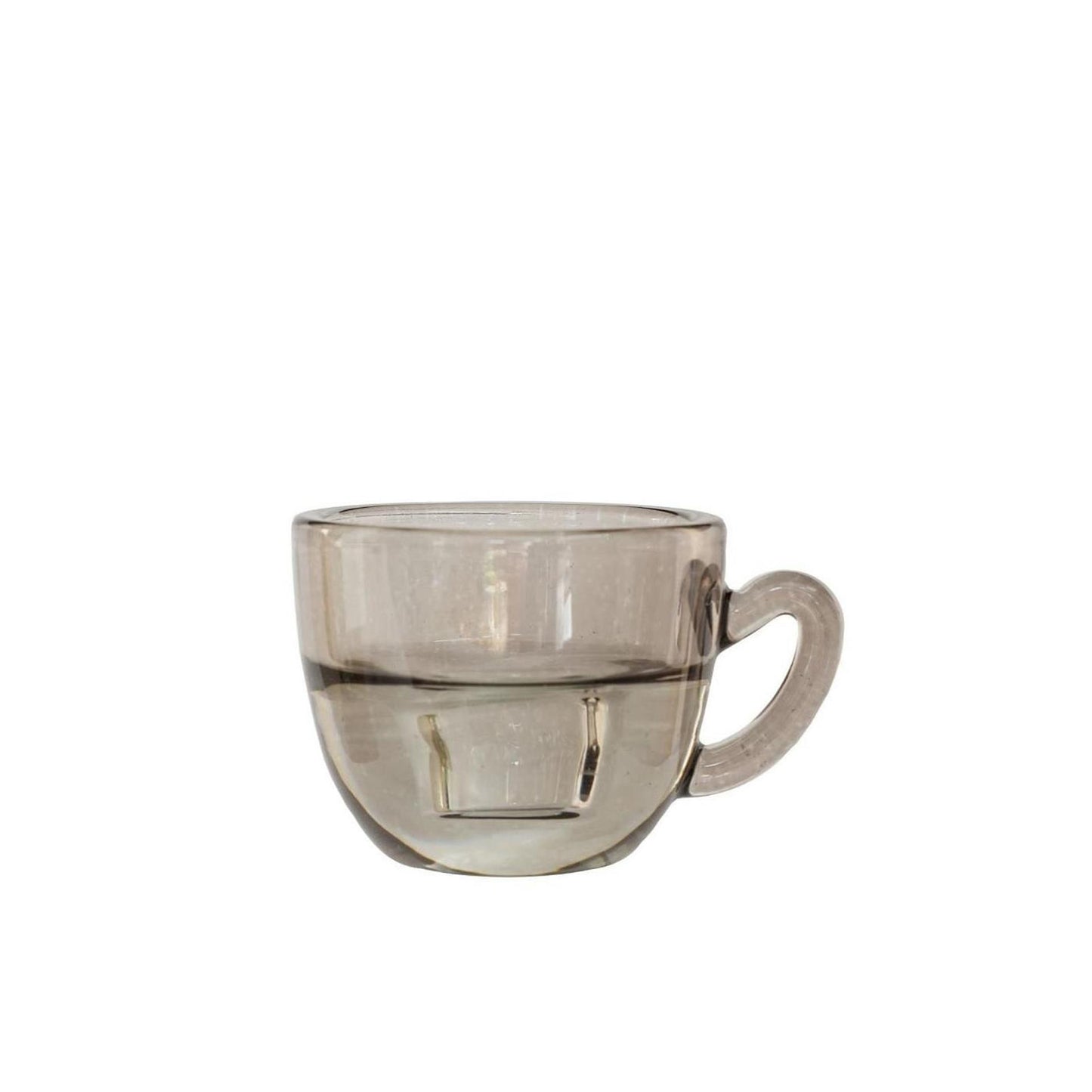 Ideen 4 Jahreszeiten Kerzenhalter Kaffeegrau ø8xh5cm