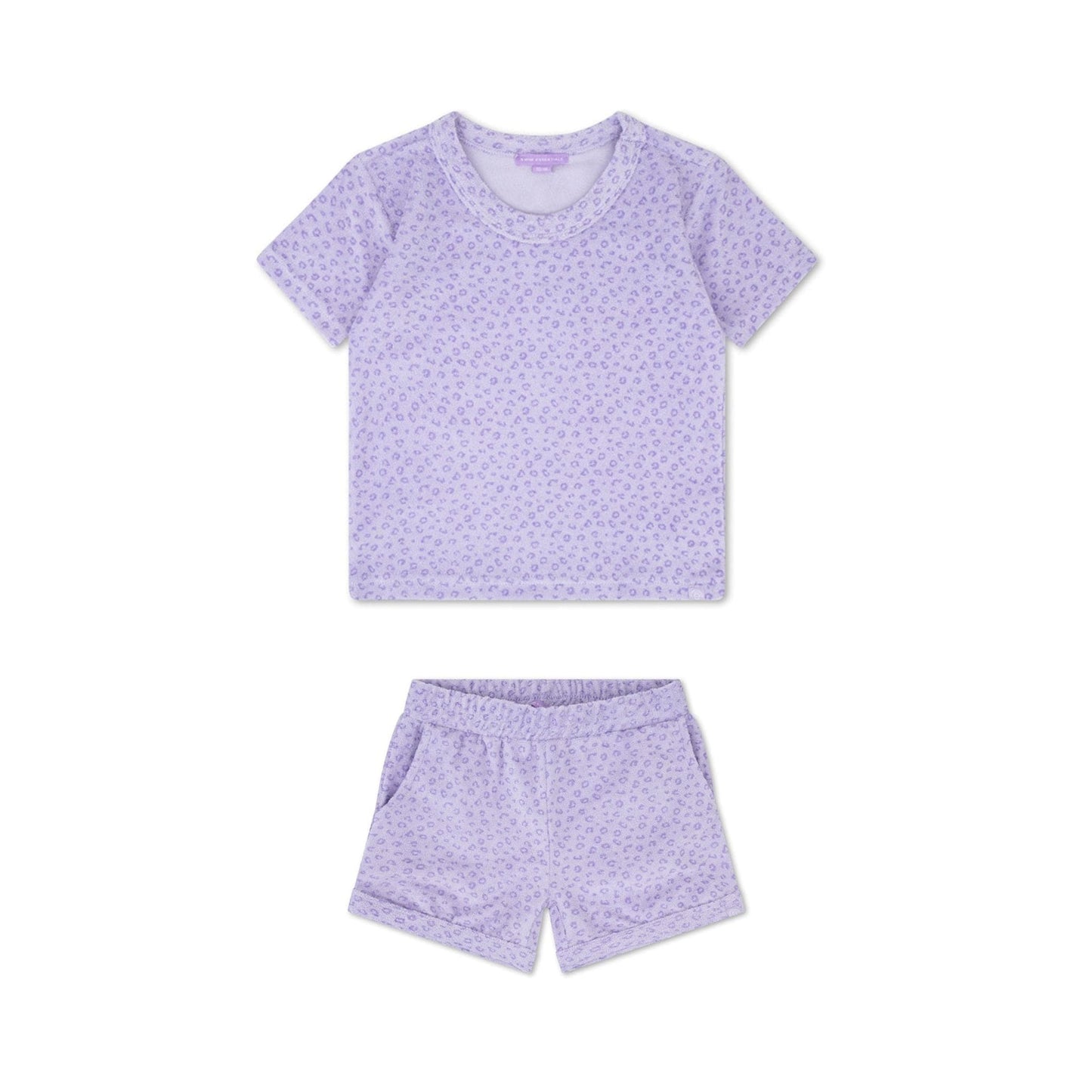 Leopard | Lila Girls Set Strand - Terry
