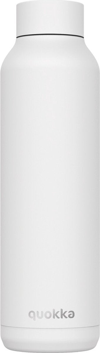 Quokka Trinkflasche Edelstahl massiv weiß 630 ml