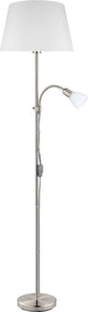 Eglo Conesa Stehleuchte - E27 E14 - 170 cm - Grauweiß