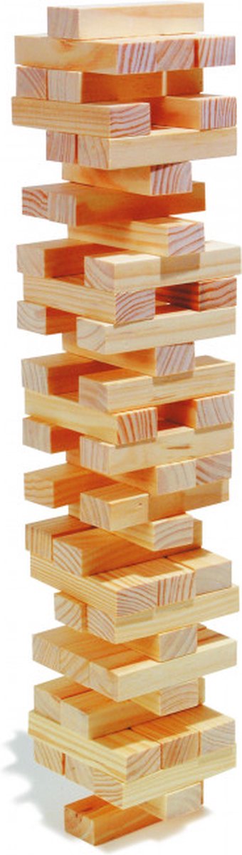 Kleines Fuß Holz Wiebelt Tower Balance Game