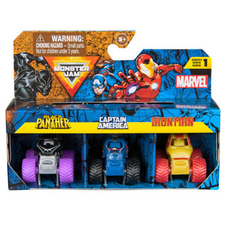 Monster Jam Mini Marvel Bündel