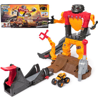 Monster Jam 1:64 Smash Bash Playset