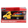 Rapid Wheels Autotransporter mit Auto und Licht und Sound und Reibung