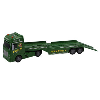 Schnellräder Autotransporter mit 2 Traktoren mit Licht und Klang und Reibung