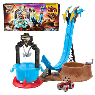 Monster Jam 1:64 Mud Blasters LKW-Waschset