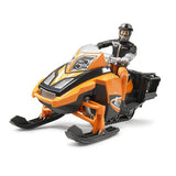 BRUDER BWWORLD SNOWBOBIL mit Treiber und Zubehör - afbeelding 2