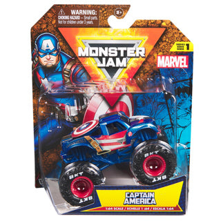 Monster Jam 1:64 1 Pack Marvel (ASD)
