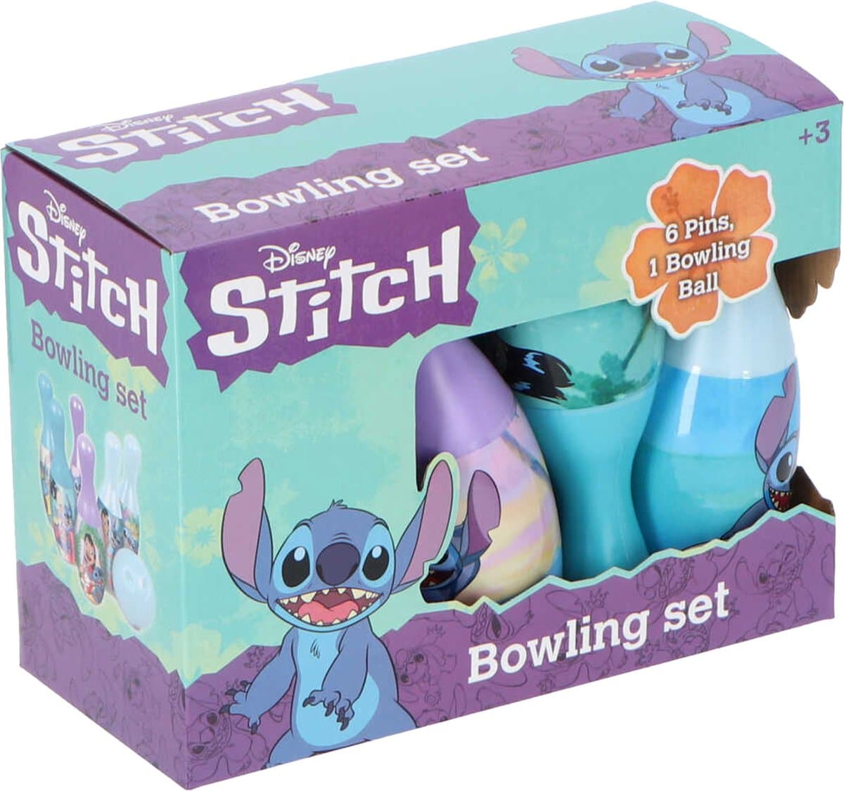 Jonotoys Bowling-Set, 7-teilig.