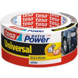 Klebeband Tesa Universal Extra Power 50 mm x 25 m weiß