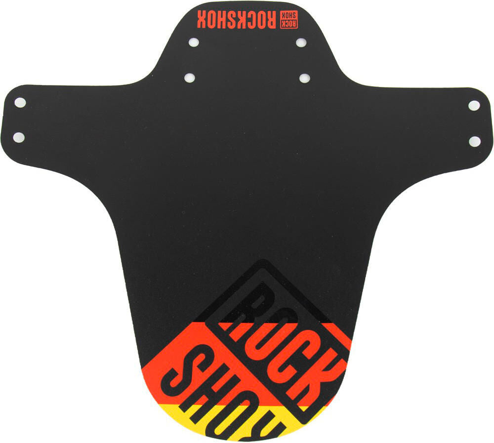 Rockshox Clip-On Fender RS ​​Black Deutschland Flagge