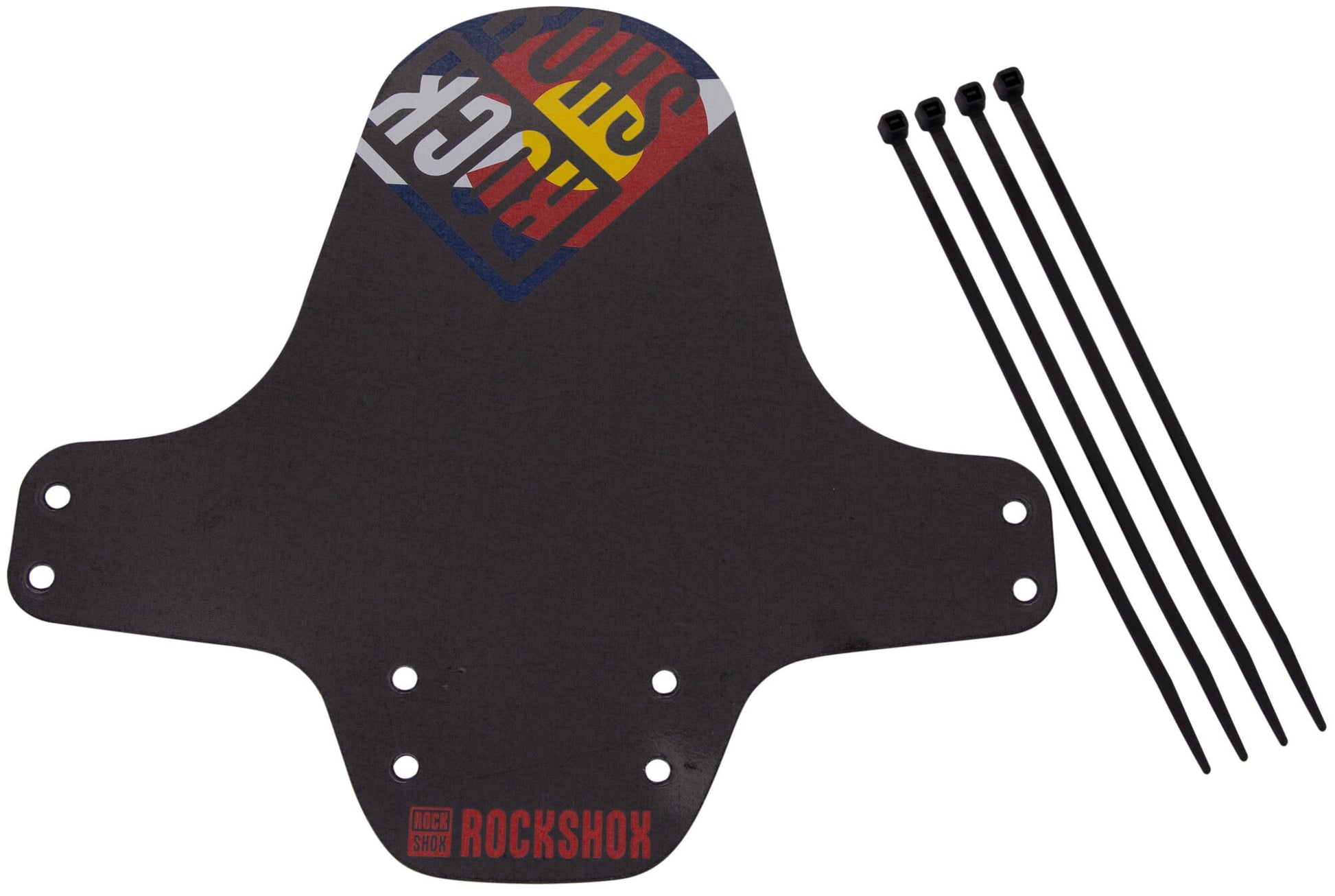 Rockshox Clip-On Fender RS ​​Black Colorado Flagge