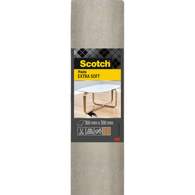 3m 1070688 - Scotch extra weicher Filz beige300 mm x 360 mm | 3 Stück