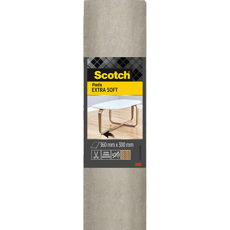 3m 1070688 - Scotch extra weicher Filz beige300 mm x 360 mm | 3 Stück