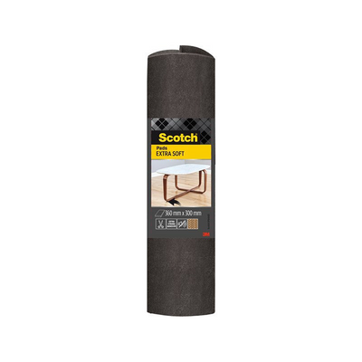 3m 1070709 - Scotch extra weicher Filz braun300mm x 360mm | 3 Stück