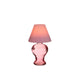 Ideas 4 Seasons Glas-Teelichtlampe weich rosa h16cm