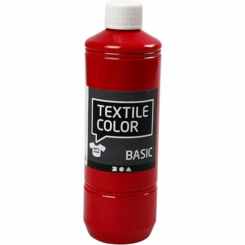 Textilfarbe - Rot, 500ml