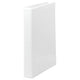 Präsentationsringbinder weiß 4-Ring 25 mm 250 Blatt, Rückenbreite 4,7 cm