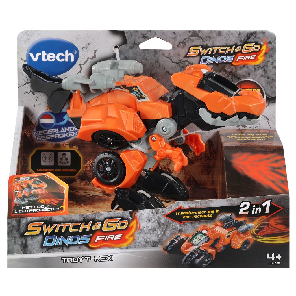 Vtech Switch Go Dinos Feuer Troy T-Rex